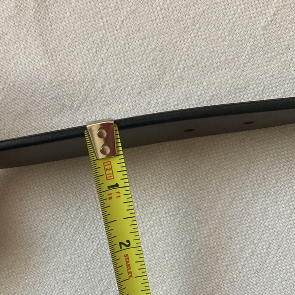 BISON | 38mm Box Canyon Brown Belt with Silver Buckle - Size 42 - Picture 13 of 16